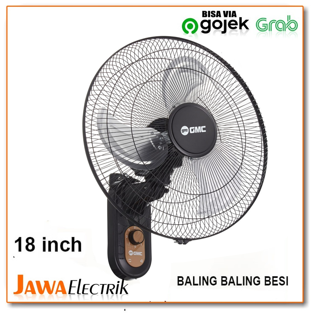 Jual Kipas Angin Dinding Wall Fan Gmc Jumbo Tornado Besi Inch