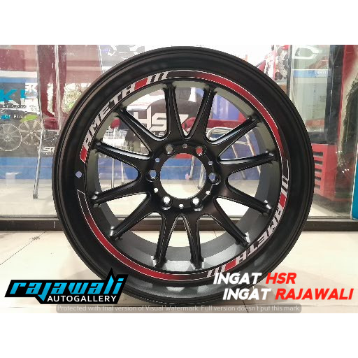 Jual VELG HSR AMETH RING 18 MODEL JDM UNTUK PAJERO SPORT FORTUNER