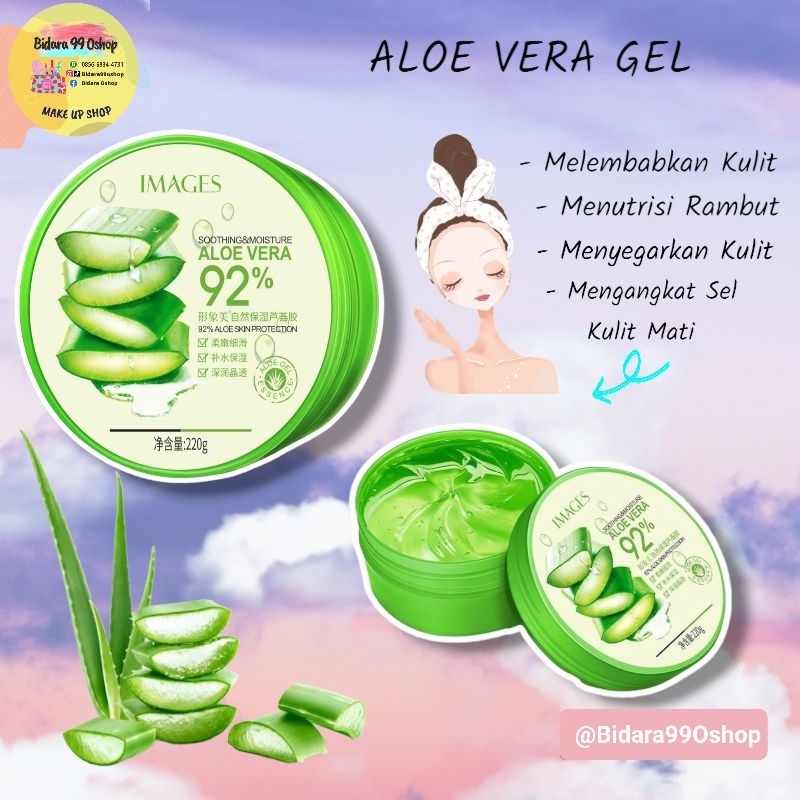 Jual Images Ointment Gel Natural Nature Republik Aloe Vera Soothing Gel