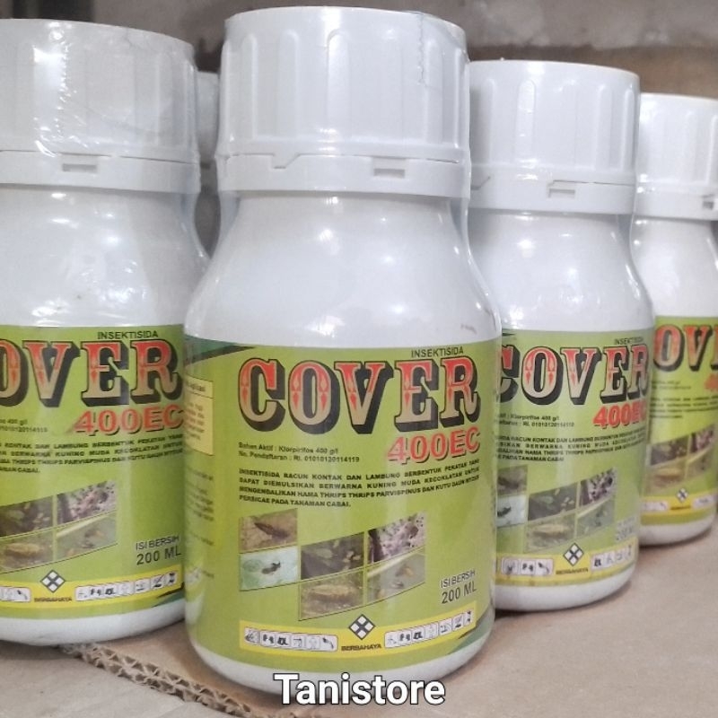 Jual Insektisida Klorpirifos COVER 400 EC Isi 200 Ml Shopee Indonesia