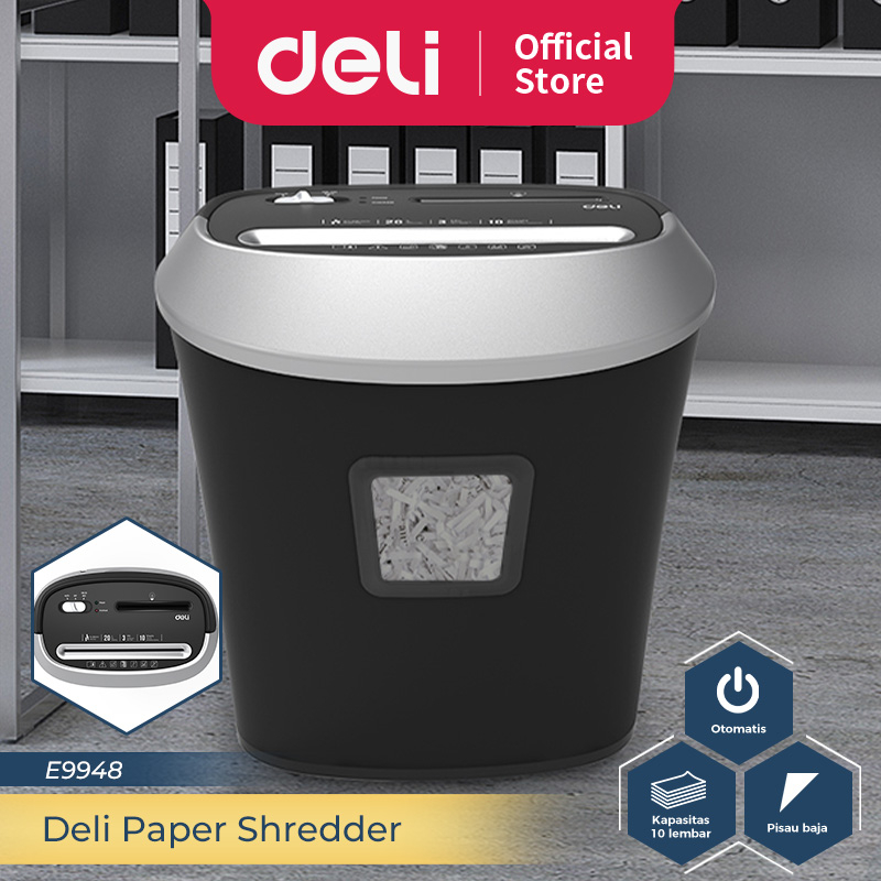 Jual Deli Paper Shredder Mesin Penghancur Kertas A Kartu Kredit Cd