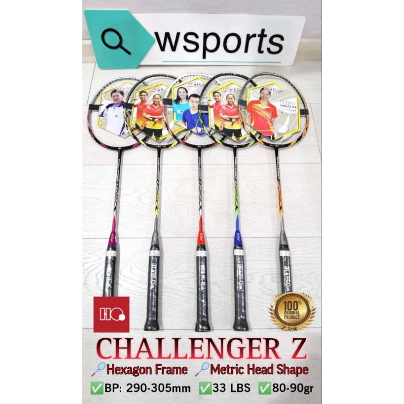 Jual Raket Badminton HiQua CHALLENGER Z 55 66 77 88 99 Z55 Z66 Z77 Z88