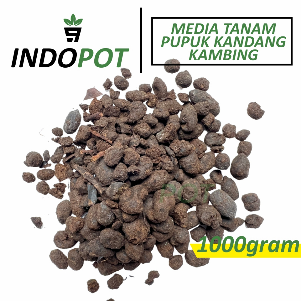 Jual Media Tanam Pupuk Kandang Kotoran Kambing Srintil Sudah Steril