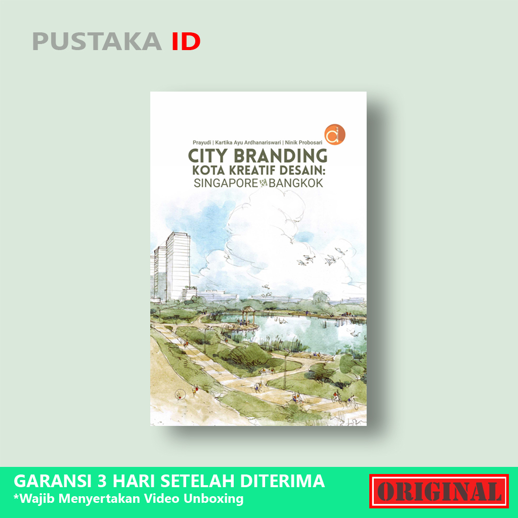 Jual Buku City Branding Kota Kreatif Desain Singapore Dan Bangkok