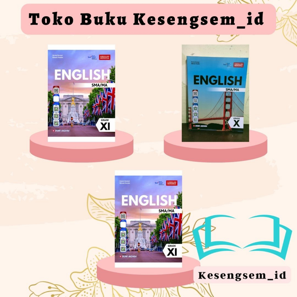 Jual Buku Bahasa Inggris Kelas Sma Ma Kurikulum Merdeka