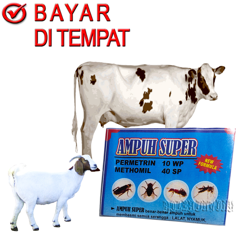 Jual AMPUH SUPER OBAT BASMI KUTU SAPI KAMBING PARASIT CAPLAX TUNGAU