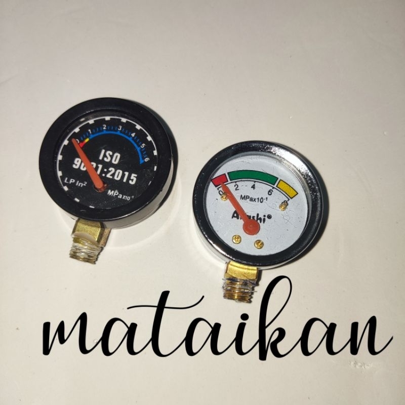 Jual Amper Tekanan Gas Copotan Regulator Tekanan Rendah Pressure Gauge