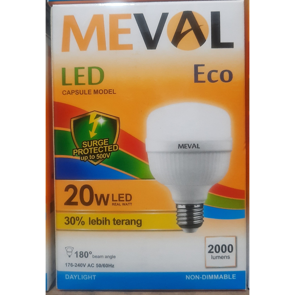 Jual Lampu Led Meval Kapsul W Shopee Indonesia