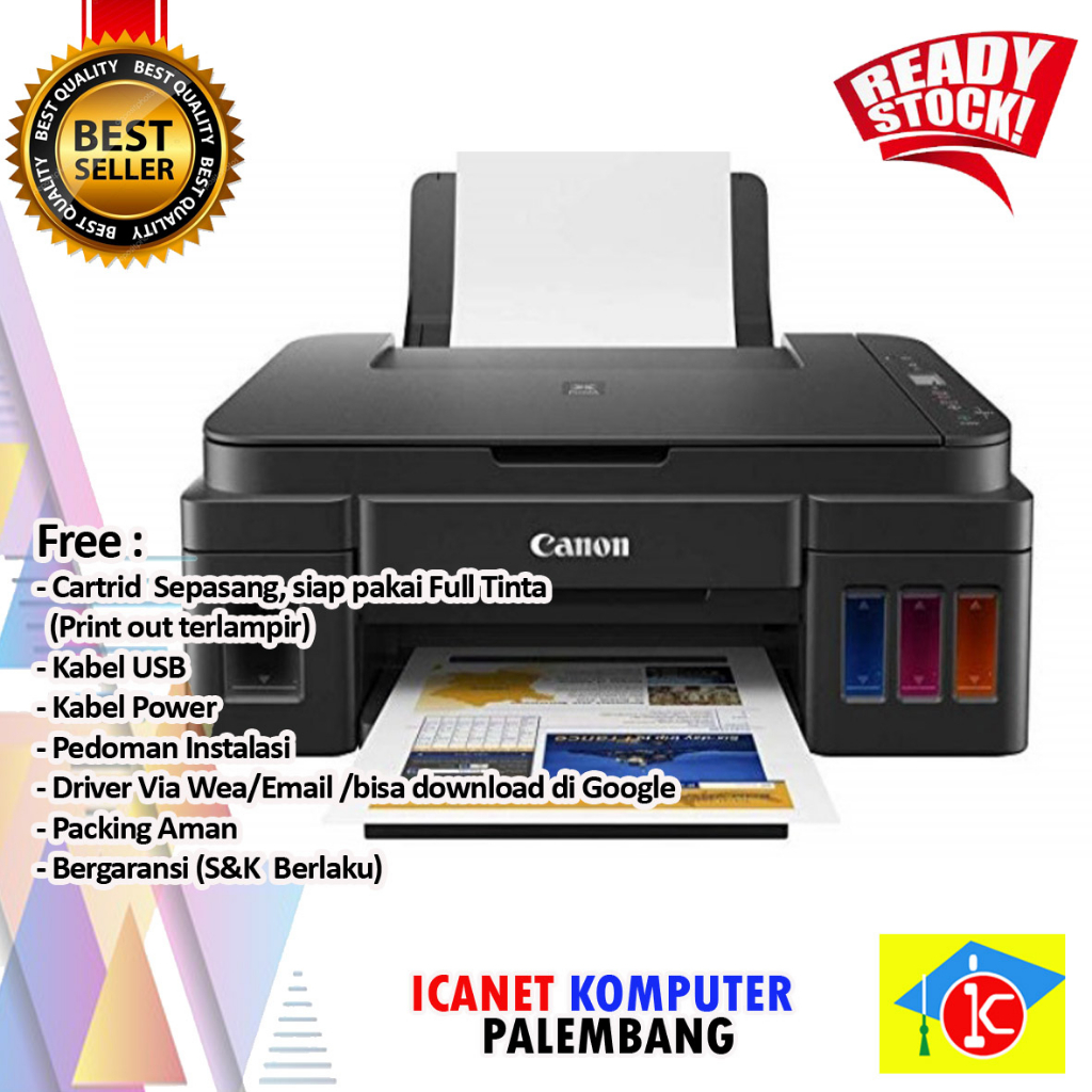 Jual Printer Canon G2010 G2000 Series Multifungsi Print Scan