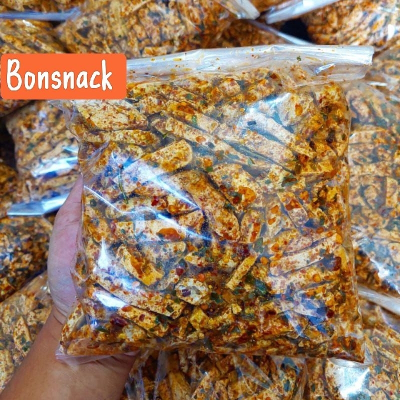 Jual Basreng Viral Murah Kg Basreng Stik Pedas Daun Jeruk Shopee