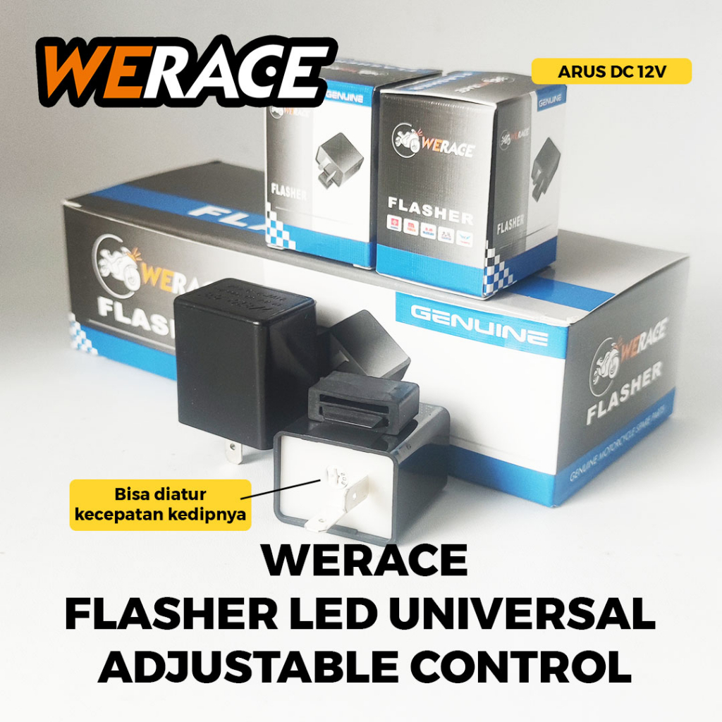 Jual Werace Flasher Led Universal Adjustable Control Cepat Lambat