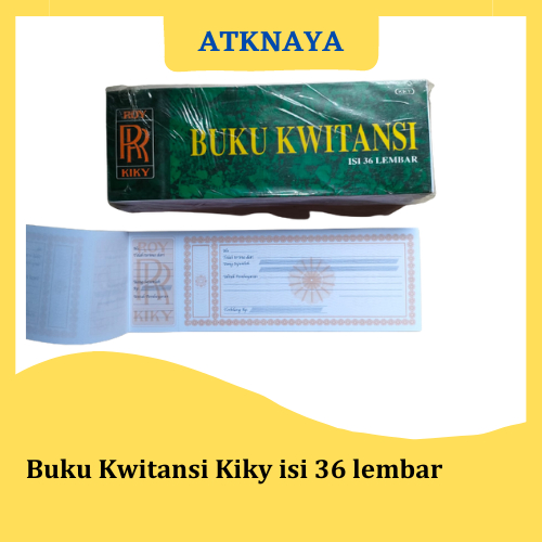 Jual Buku Kwitansi Kecil Kiky Isi Lembar Termurah Shopee Indonesia