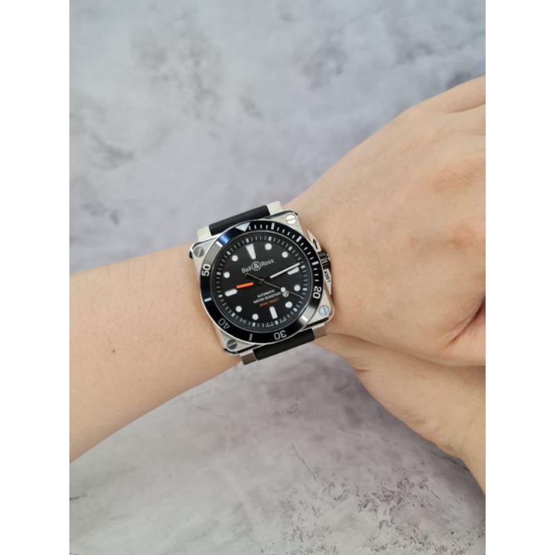 Jual Jam Tangan Bell Ross Br Diver Automatic Mm