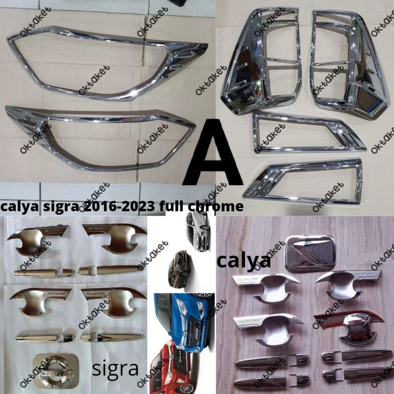 Jual Paket Lengkap Calya Sigra 2016 2018 2019 2020 2023 Trd Chrome