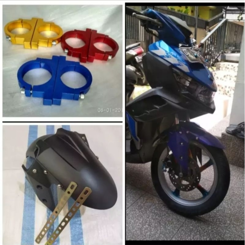 Jual SPAKBOR DEPAN MODIF VARIO BEAT XEON MIO MIO M3 BEAT STREET SOUL