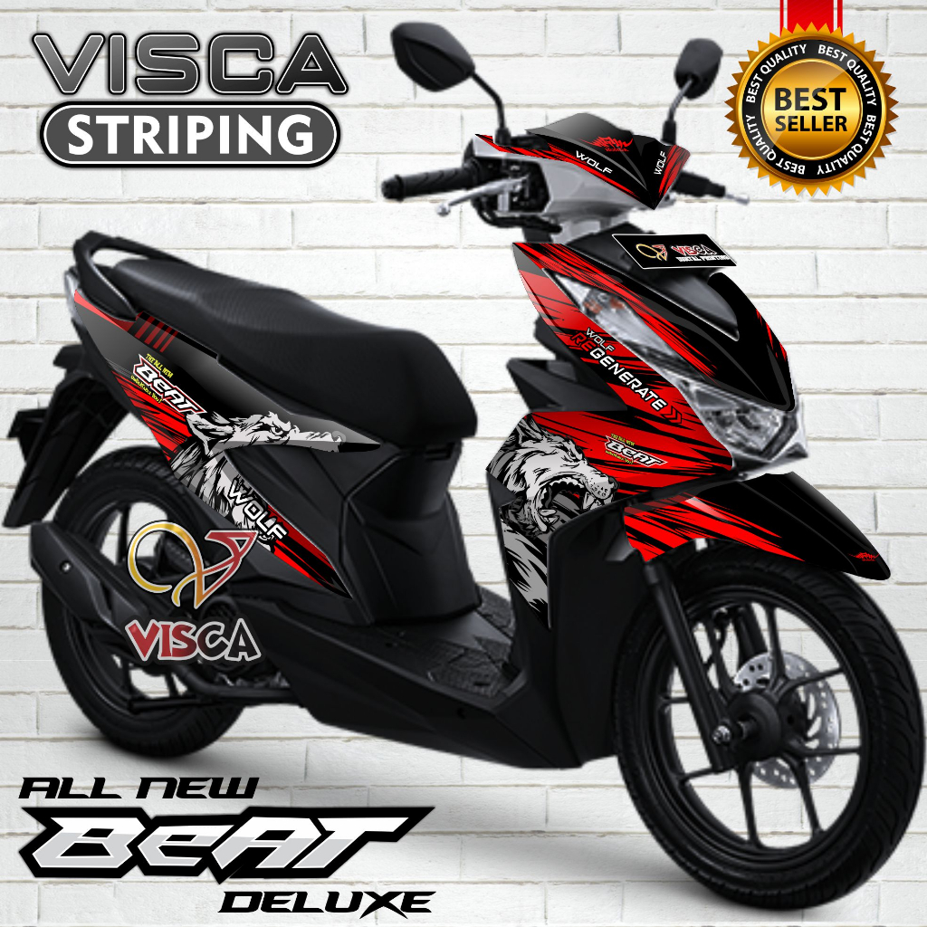 Jual Decal Beat Deluxe Stiker Beat Deluxe