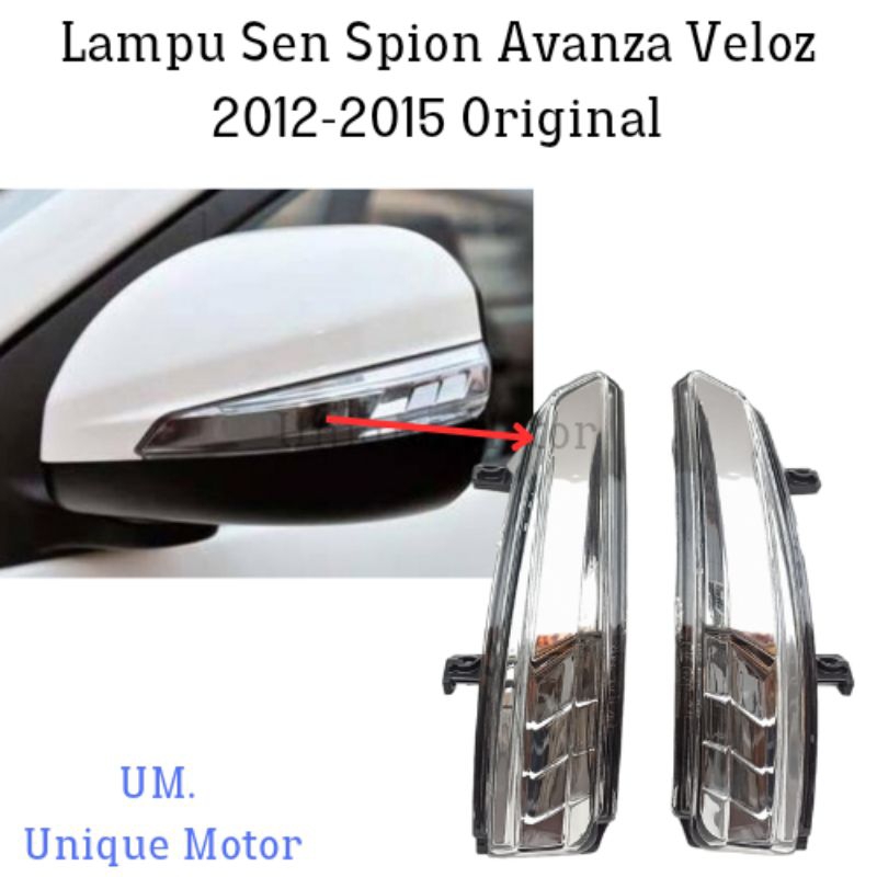 Jual Lampu Sen Spion Avanza Veloz 2012 2015 Original Shopee Indonesia