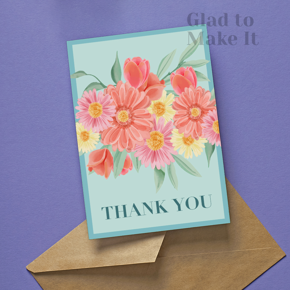 Jual Kartu Ucapan Thank You Terima Kasih Greeting Card Shopee Indonesia