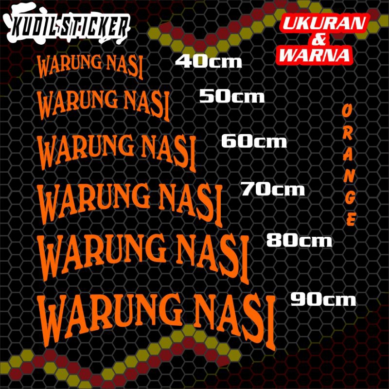 Jual Sticker Gerobak Sticker Jualan Sticker Etalase Sticker Kaca