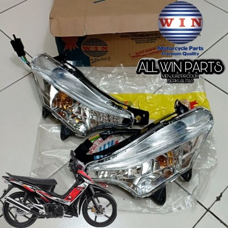 Jual Reflektor Lampu Sen Depan Honda Supra X 125 Batmen Shopee Indonesia