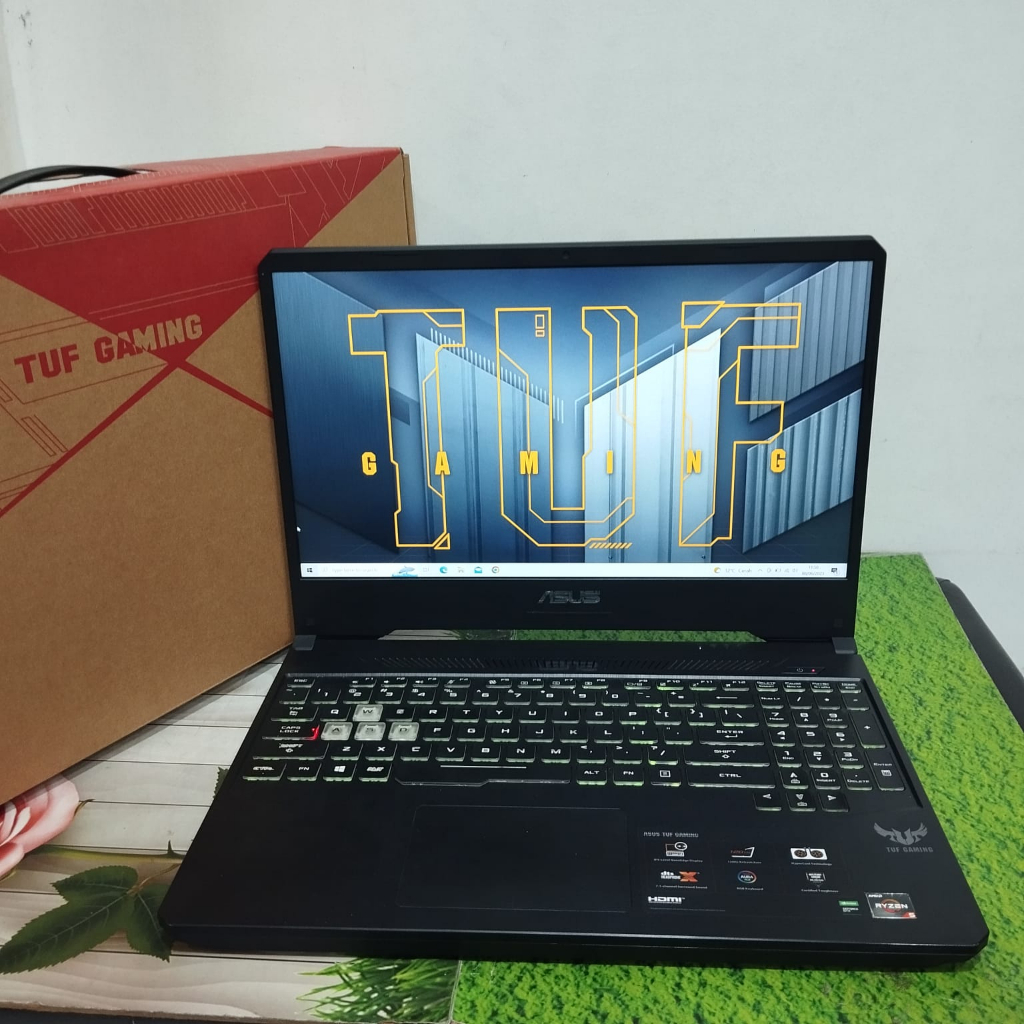 Jual Laptop Gaming Asus Tuf Fx Dd Ryzen Ram Gb Ssd Gb Gtx