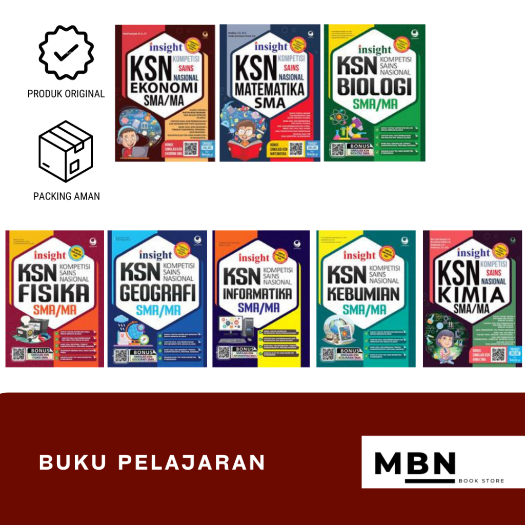 Jual Insight Ksn Kompetisi Sains Nasional Sma Ekonomi Matematika