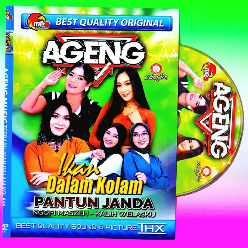 Jual Kaset Video Mp Lagu Dangdut Ageng Music Terbaru Terviral Shopee