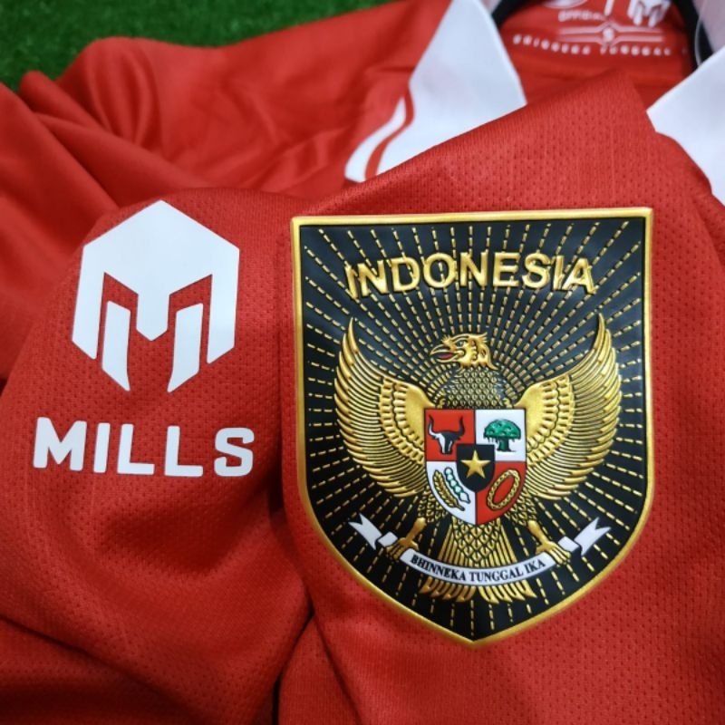 Jual JERSEY BOLA TIMNAS INDONESIA HOME NEW 2023 BAJU SEPAKBOLA TIMNAS