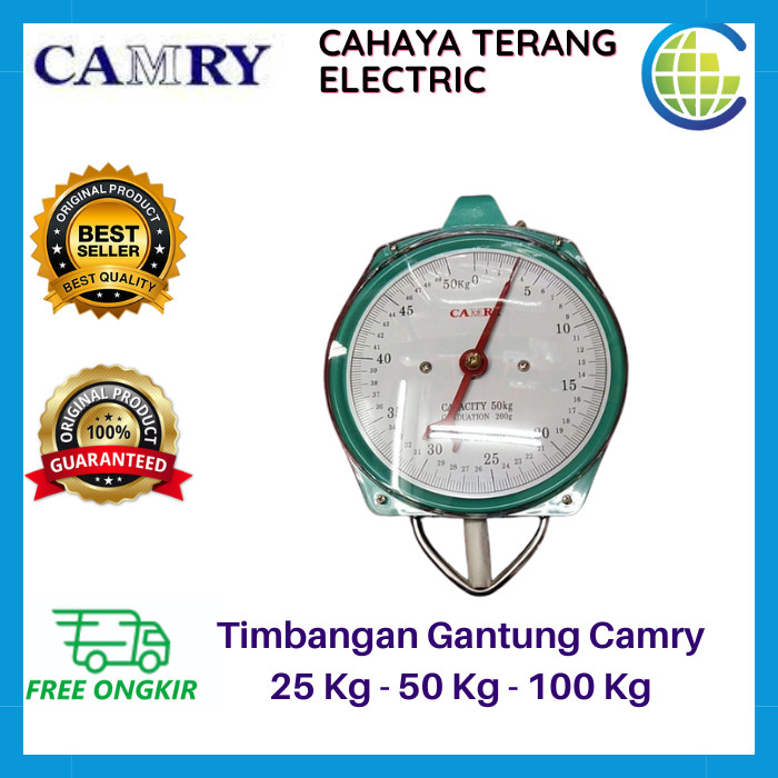 Jual Camry Timbangan Gantung Laundry Besi Analog Jarum Shopee Indonesia