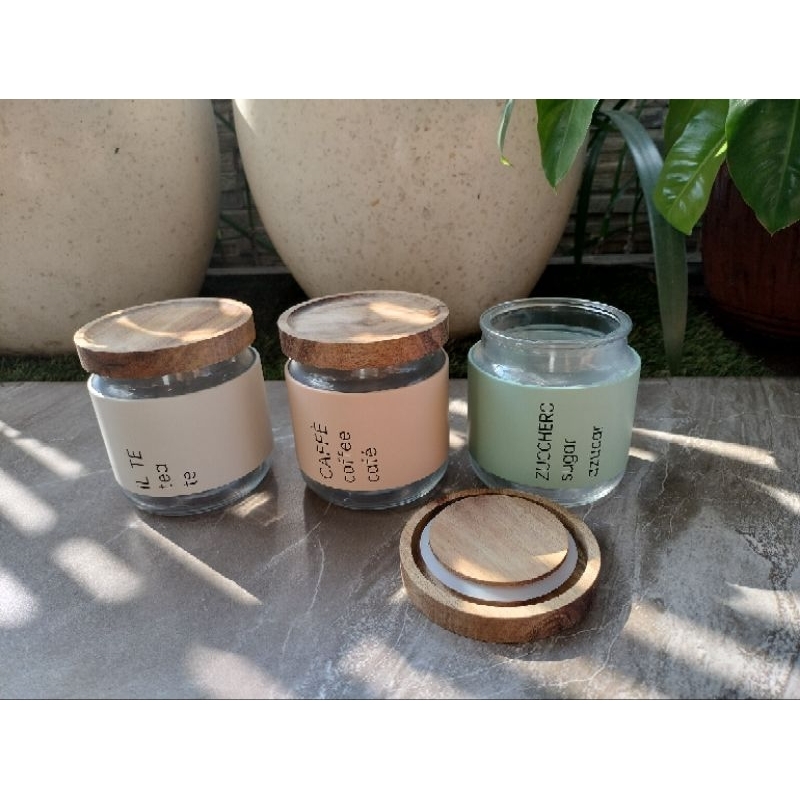 Jual Hannah Stoples Informa Set Pcs Toples Gula Kopi Teh Canister