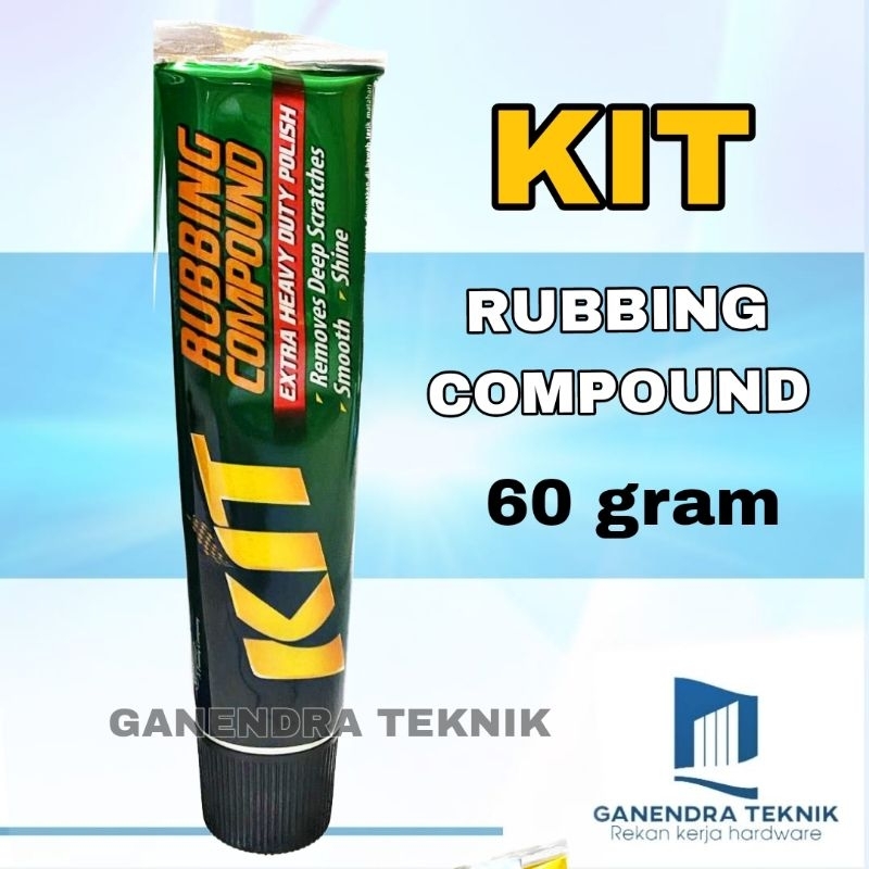 Jual KIt Rubbing Compound 60gr Kit Metallic Paste Wax Kit Original