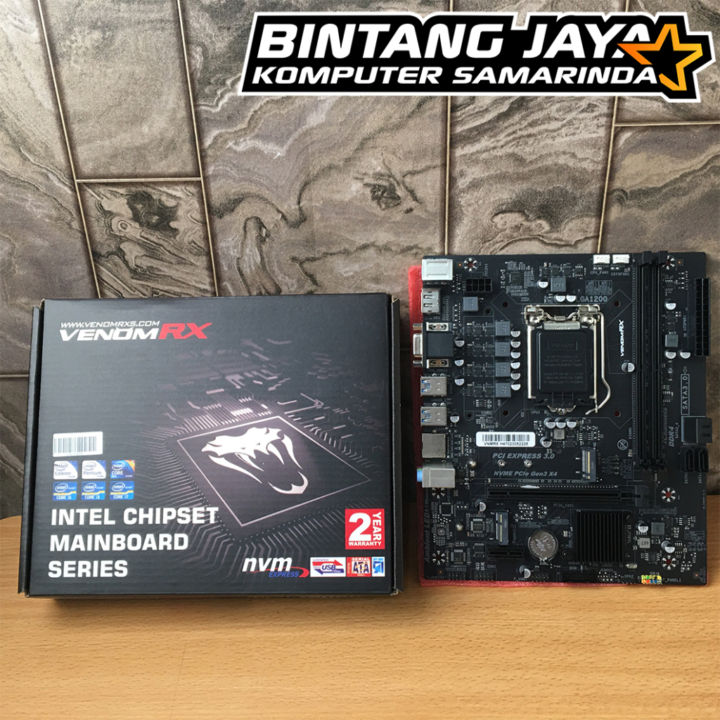 Jual Motherboard VenomRX Intel H470 LGA 1200 DDR4 Shopee Indonesia