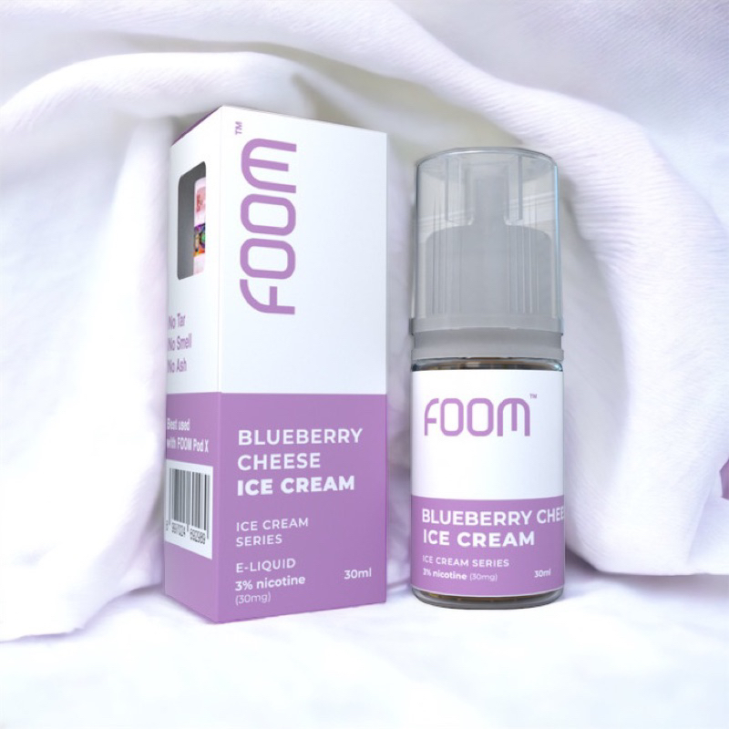 Jual Foom Blueberry Cheese Ice Cream Salt Nic 30ML By Foom Lab Global