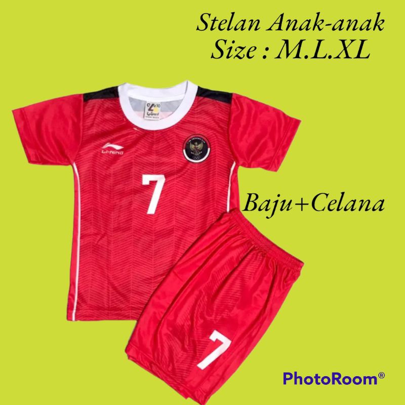 Jual Jersey Timnas Indonesia Terbaru Bisa Sablon Nama Nomor Stelan