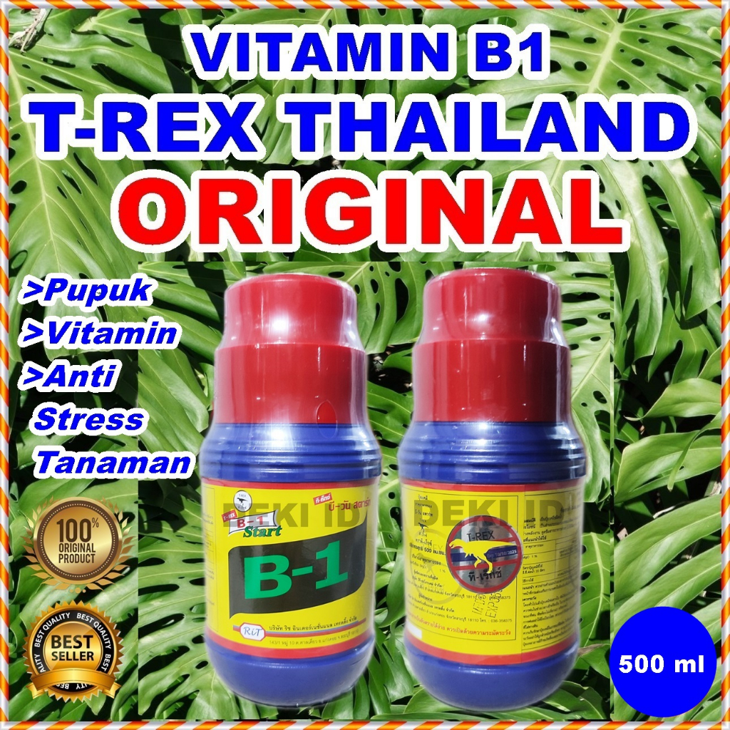 Jual Vitamin B1 500 Ml Thailand T Rex Asli Original Pupuk Cair Tanaman