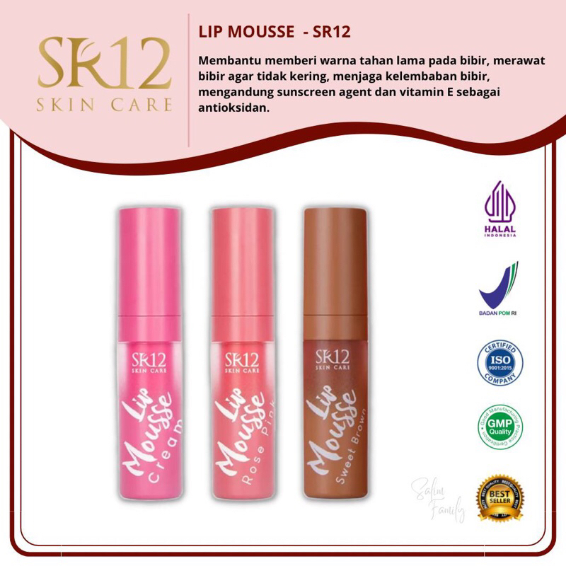 Jual Lip Mousse Sr Lip Ringan Dan Tidak Kering Formula Ringan