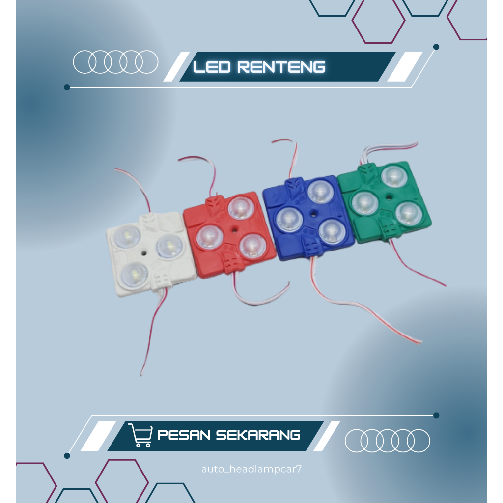 Jual Pcs Lampu Led Modul Mata Besar Kotak Volt Dan Volt