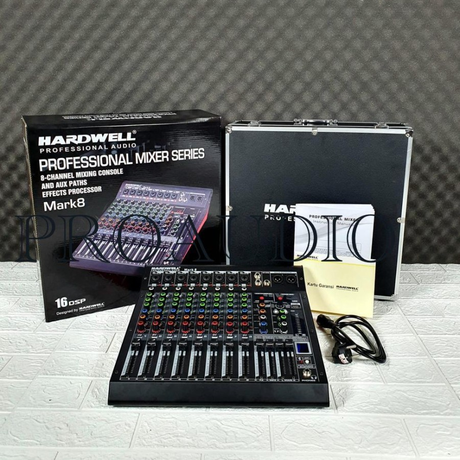 Jual Mixer Audio Hardwell Mark8 Mark 8 Mark 8 8 Channel USB BT Original