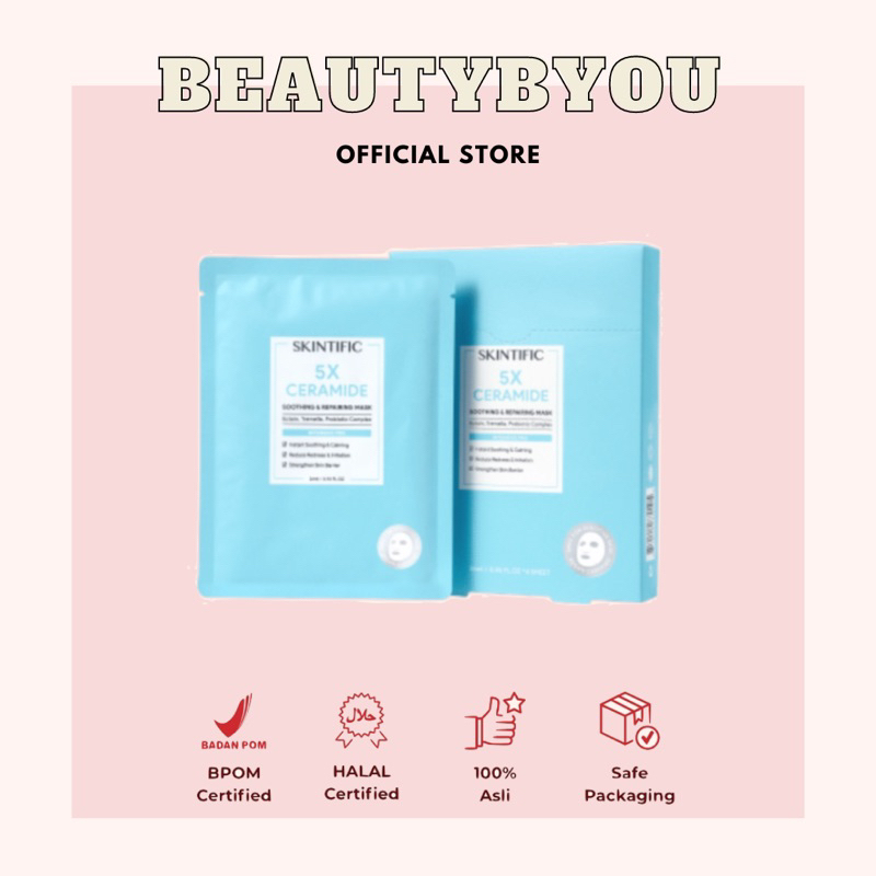 Jual Skintific X Ceramide Soothing Repairing Sheet Mask Shopee