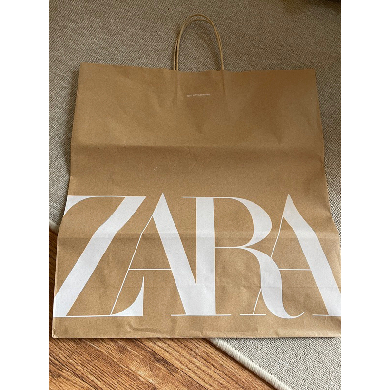 Jual PAPER BAG ZARA STRADIVARIUS PULL BEAR Shopee Indonesia