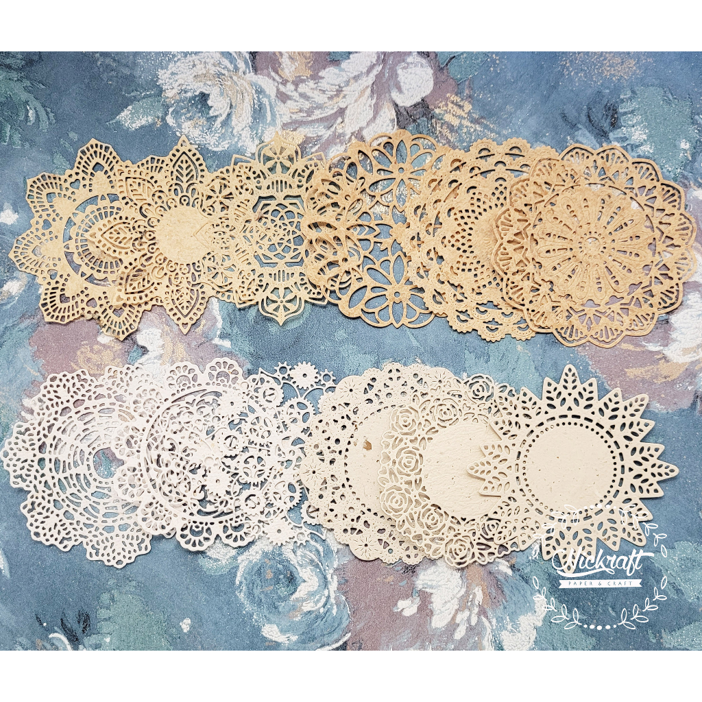 Jual Kertas Doily Recycle Paper Medium Set Shopee Indonesia