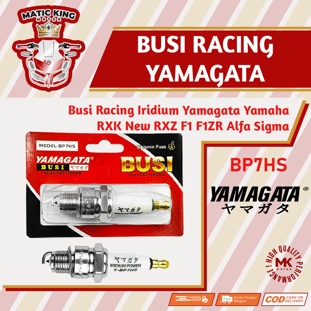 Jual Busi Racing Iridium Power RXK RX King F1ZR Sigma Alfa Yamagata