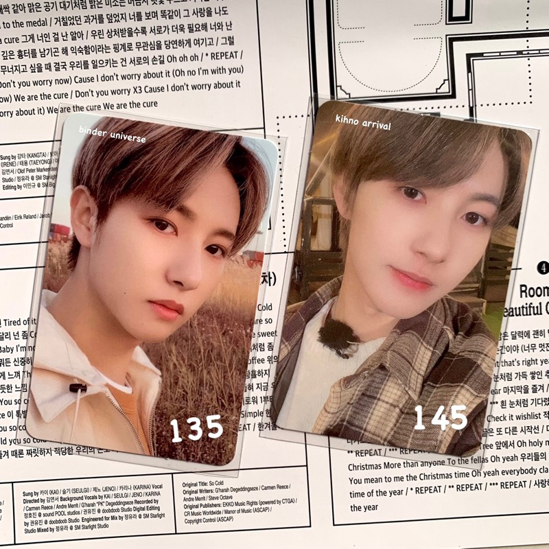 Jual Avail Photocard Nct Dream Pc Renjun Binder Universe Renjun Kihno