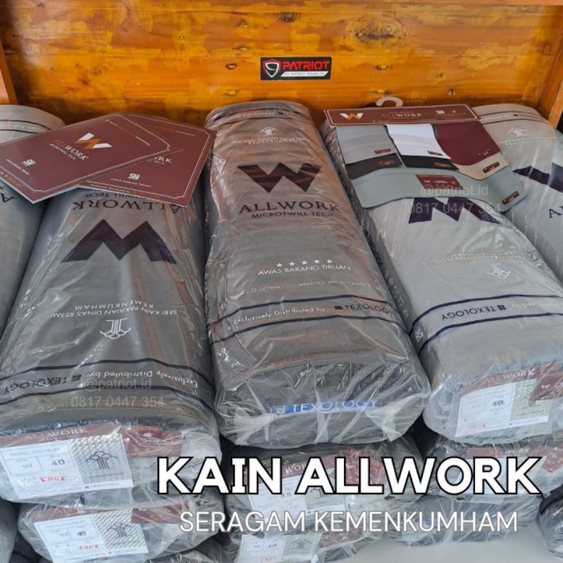 Jual KAIN Allwork SERAGAM KEMENKUMHAM Shopee Indonesia