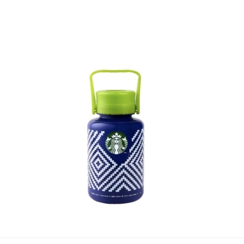 Jual Starbucks Plastic Reusable Water Bottle 1 Liter Shopee Indonesia