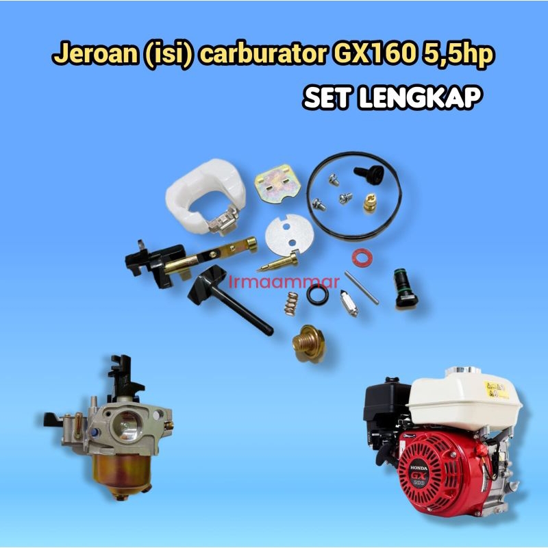 Jual Jarum Isi Carburator Repair Kit Lengkap Engine Ohv Gx Hp