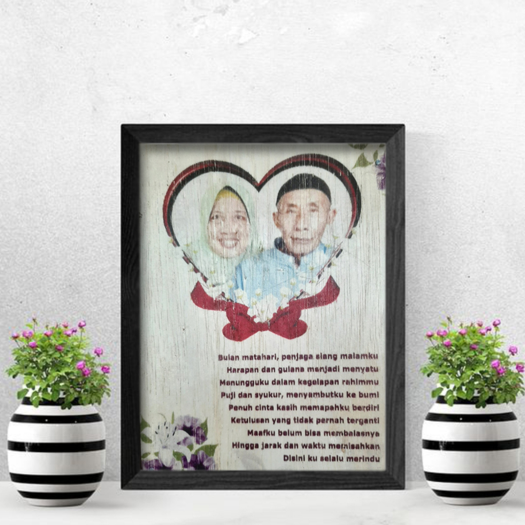 Jual Photowood Cetak Foto Kayu Ukr X Cm Kado Wisuda Kado Ulang