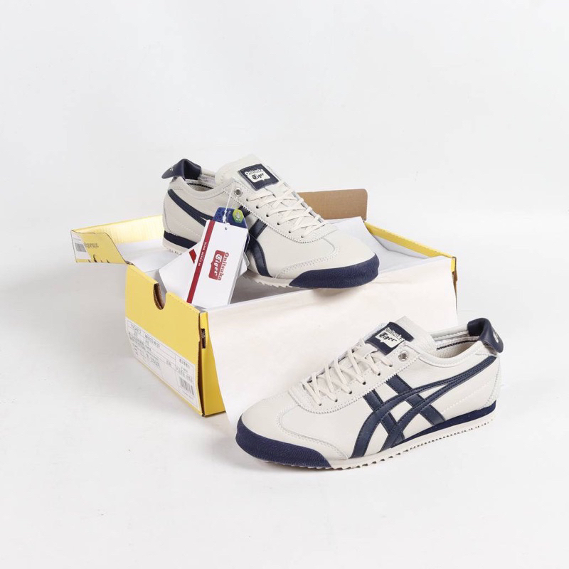 Jual Onitsuka Tiger Mexico Super Deluxe Vietnama Cream Navy Bonus