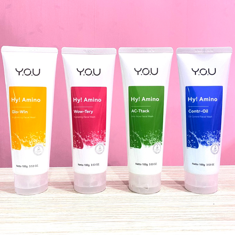 Jual You Hy You Facial Wash Amino Facial Wash Brightening