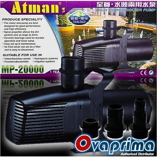 Jual Atman Mp Pompa Air Submersible Pond Pump Shopee Indonesia